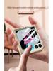 Чехол для складного экрана Samsung Z Flip 6: Защитная крышка для телефона с защитой от падения, гальваническим покрытием, персонализированная
