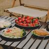 Round Shape Picnic Dinner Plate 14/17/20/23/26cm Dessert Plate Simple Dining Tray  Outdoor Camping