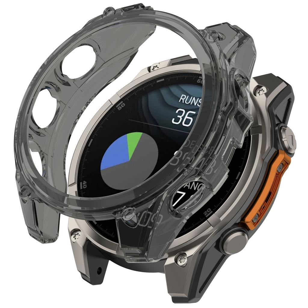 Аксессуары Fenix8 Чехол из ТПУ для Garmin Fenix 8 51MM 47MM 43MM Запасной Прочный Защитный Чехол Рамка Покрытие Бампер Оболочка