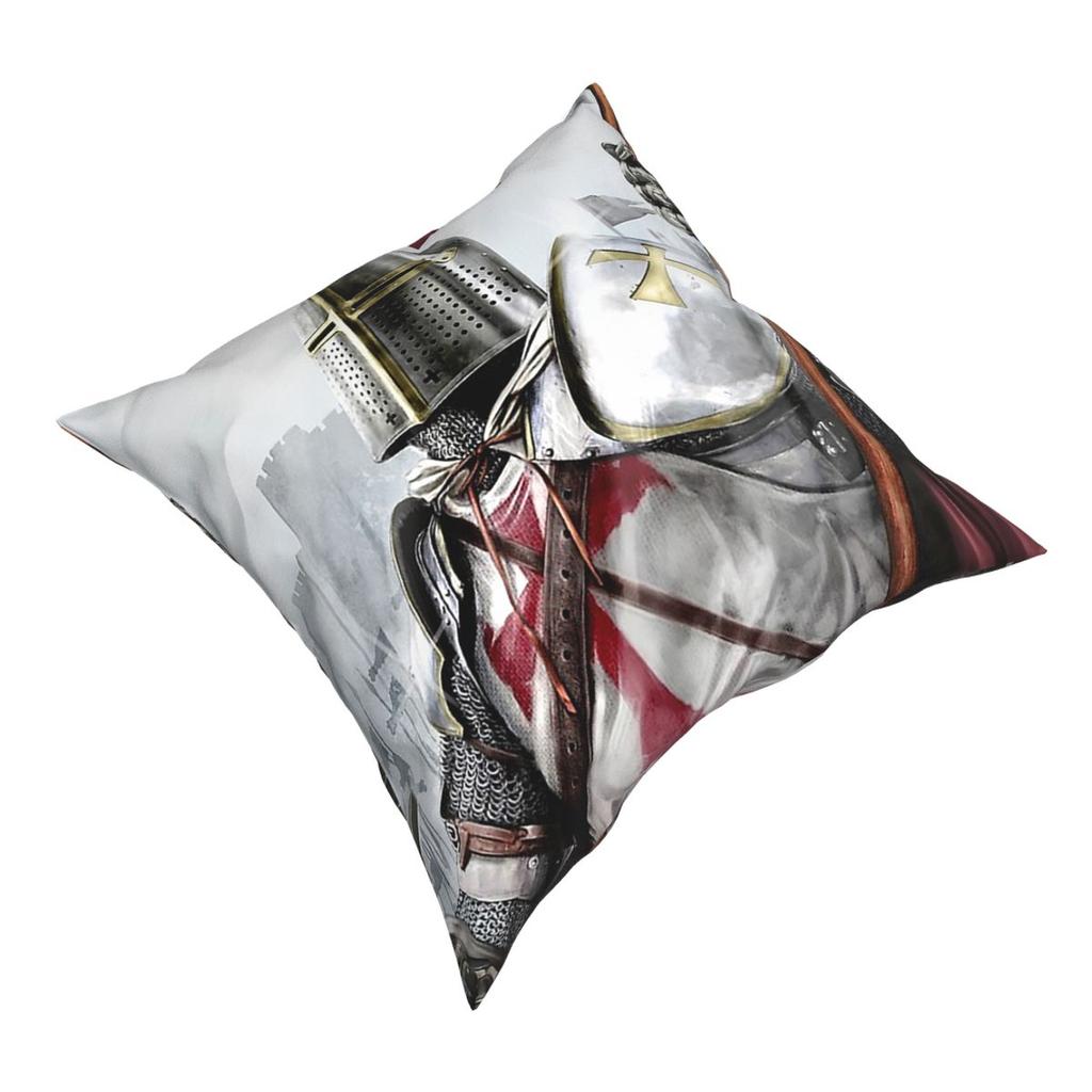 Наволочка Тамплиеры Домашний декор Средневековый крест Палаш Флаг Крестоносец Подушки Декоративная подушка для гостиной
