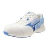 Almighty Work Shoes LL11L Size Snow White X Blue F1GA2502, 28.0cm,
