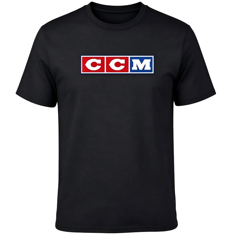 CCM Vintage Ice Hockey Classic Logo Retro Sports Graphic man's T-Shirt