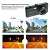 4 Inch Touch Screen Car DVR Dash Camera 1080P Front Camera Wide Angle Auto Recording Driving Recorder With Parking Monitoring Dashcam