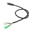 Electric Bike Motor Conversion Cable 9 Pin Convert Extension Cable with Waterproof Male Connector