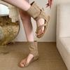 Set of Toe Sandals Women's Summer Versatile Low-heeled Short Cool Boots Fashionable Toe Short Boots