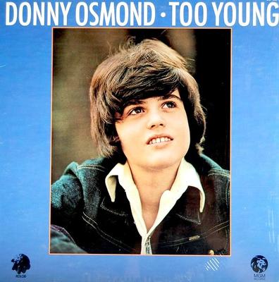 Виниловая пластинка DONNY OSMOND Too Young 2315113 MGM Records 1972 Германия Танцевальная Электроника Б/у