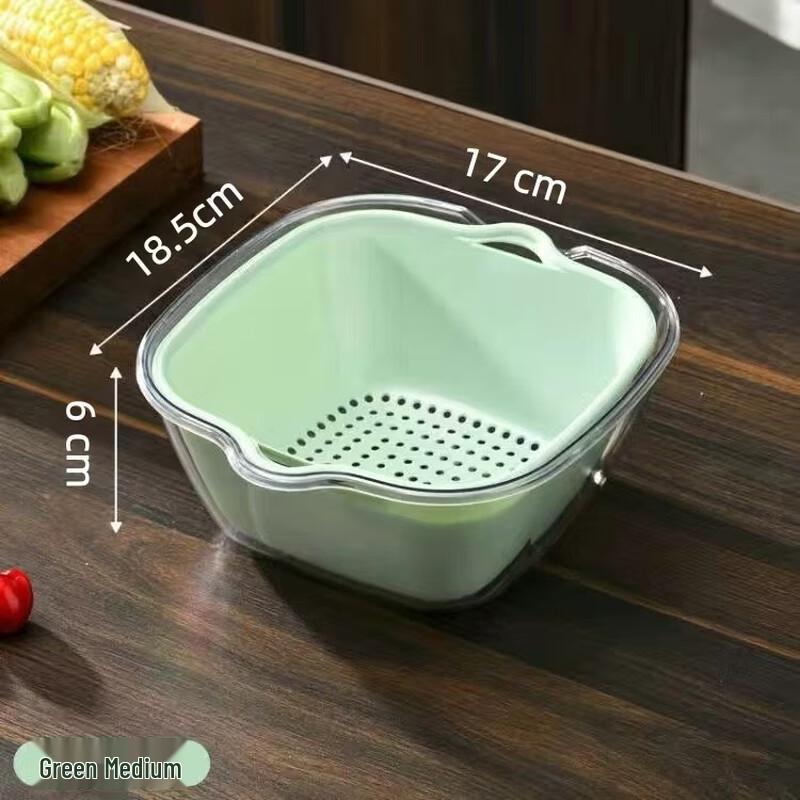 Sanhe Nordic Plastic Kitchen Draining Basket