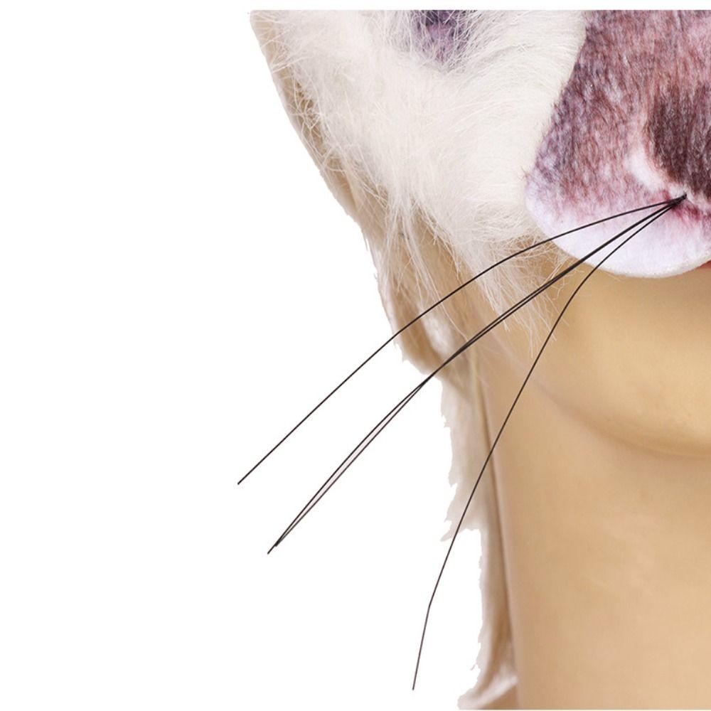 PVC Animal Face Cosplay Prop Realistic Carnival Party Mask High Quality Halloween Party Mask