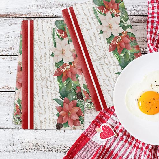 60x40 см рождественское кухонное елочное волокнистое полотенце Снеговик Гном Снежинка сверхтонкое водопоглощающее прямоугольное ультрамягкое