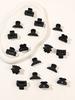 Various Size and Shape Black Matte Hair Claw Clip Woman Hair Accessories
