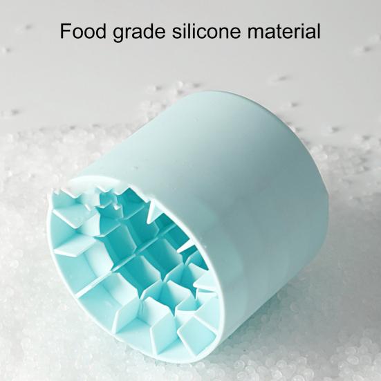 Silicone Ice Mold Easy To Demould Ice-making Convenient Round Cylinder Cube Maker Bar Accessories