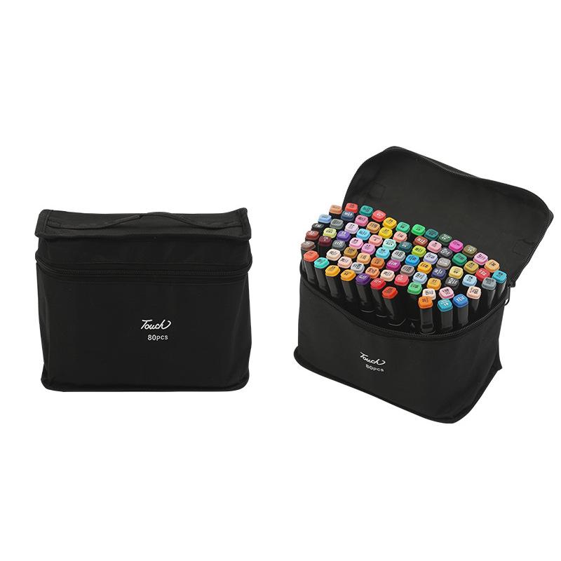 Набор двухсторонних маркеров на спиртовой основе для детей - Цветные акварельные ручки для рисования