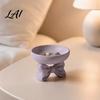 Romantic Gift for Her 3D Printed Elegant Bow Jewelry Tray Purple Ring Earring Holder Practical Dressing Table Decor Decorative Vanity Organizer,