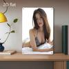 Винтажное металлическое настенное искусство 2D Азиатская женщина Купальник Железный плакат Декор для помещений и улицы