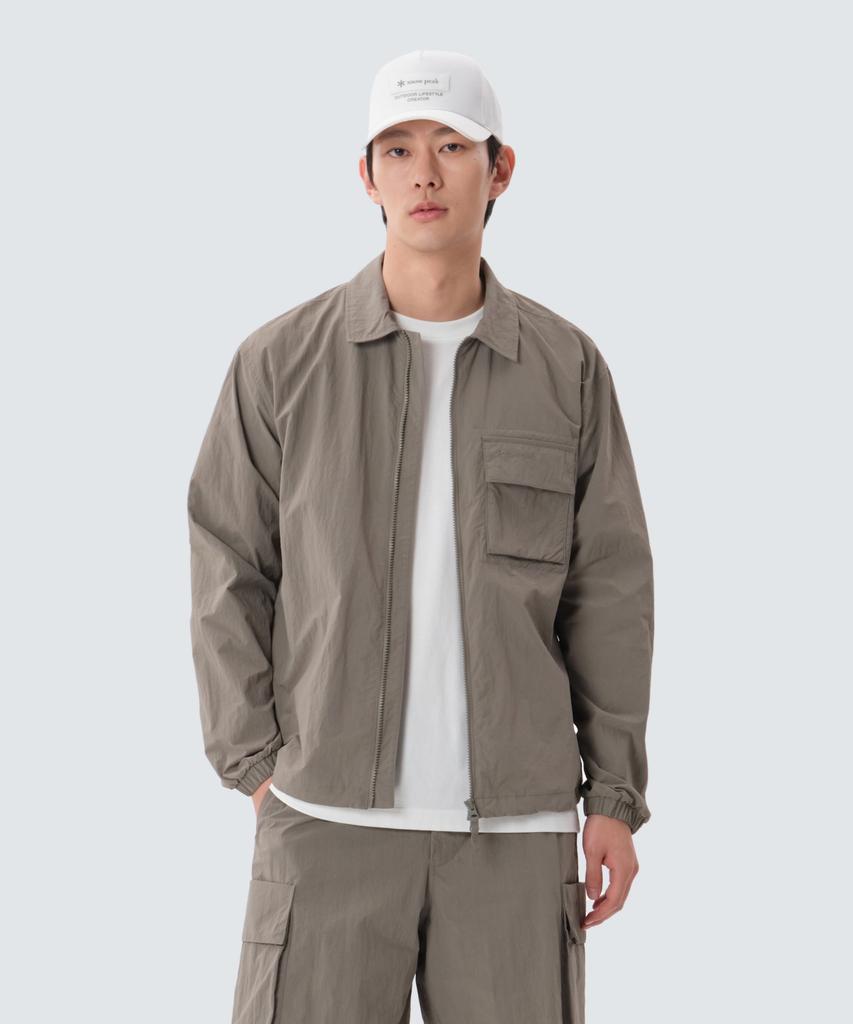 Куртка-рубашка Snowpeak Apparel Papery (S25Zmlsh54) Винтаж Хаки