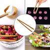 Bamboo Toast Tongs for Cooking Food Clips Bacon Bread Tongs Kitchen Tongs