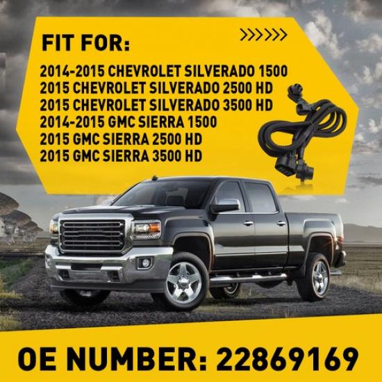 Right Tail Light Wiring Harness 22869169 For Chevy Silverado GMC Sierra 2014-15