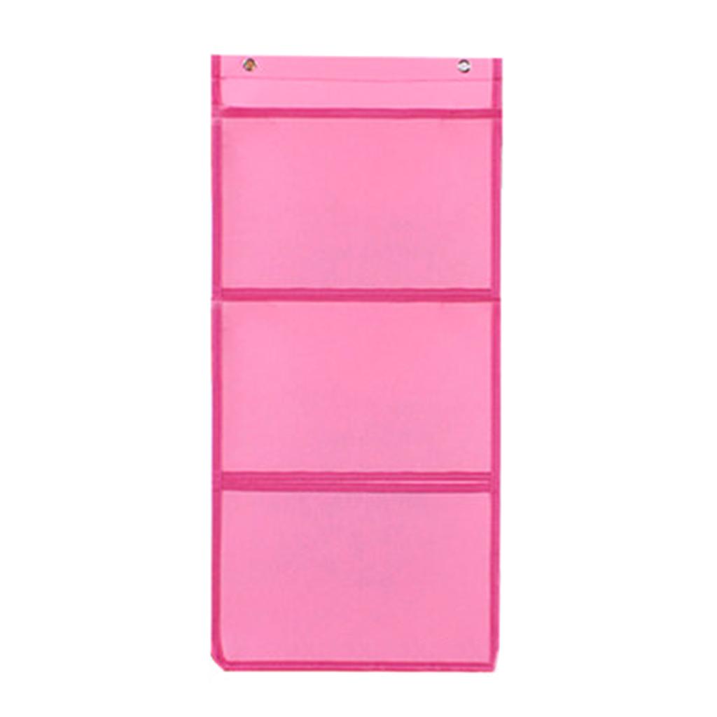 Карманный настенный органайзер для карточек, практичная подвесная сумка для классных карточек, рисунков, демонстраций в классе