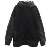 Adidas Различные материалы Переключение Капюшон Куртка XO черный Мужская Б/У