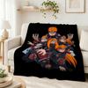 Six Paths Pain Cartoon Printed Blanket Allseason Fleece Blanket For Bedroom Sofa Bed Home Decor Memorial Gift