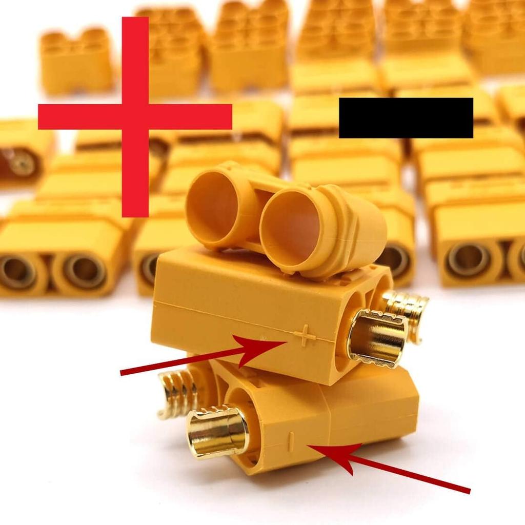 5/10 Pairs XT90H XT-90H Male Female Bullet Connectors Power Plugs for RC Lipo Battery Motor