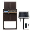 Automatic Chicken Coop Door Light Sensing Timing Remote Control Solar 3 In 1 Coop Door for Breeding