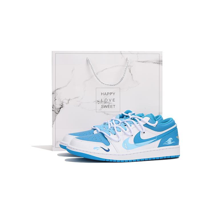 Jordan Air Jordan 1 Винтажные Баскетбольные Кроссовки Мужские Низкие Белые 553558-174(Команда-)-Случайные упаковочные пакеты
