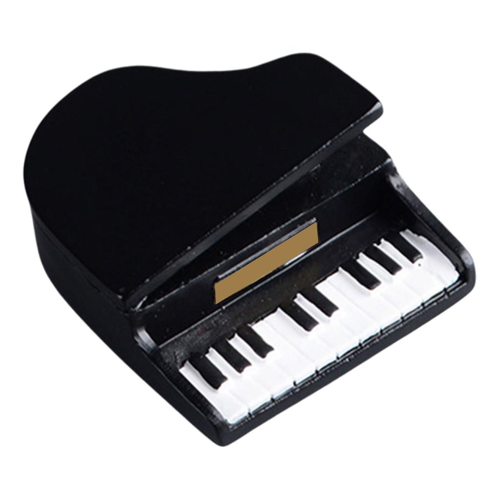 Миниатюрные кошки-пианисты, набор скульптур и украшений, фигурки кошек и пианино для украшения гостиной и рабочего стола