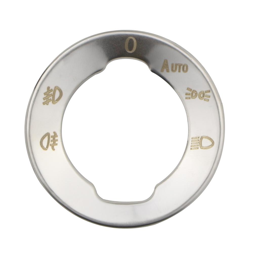 Нержавеющая сталь, кнопка переключения фар, панель, рамка, наклейка, накладка для Volkswagen VW T-roc Troc 2017-2023