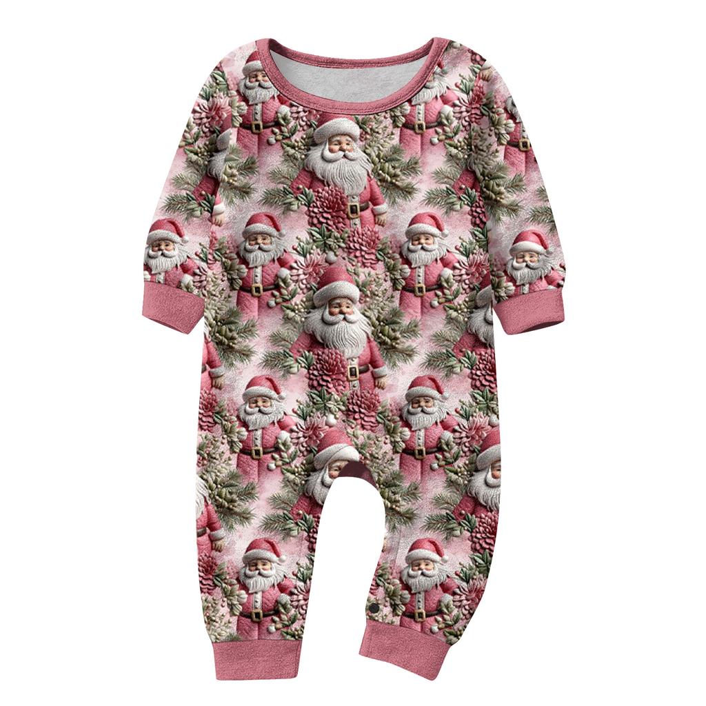 Парный семейный рождественский фланелевый домашний комплект с принтом, топ с длинным рукавом и брюки