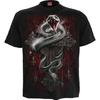 Spiral Direct Unisex Adult Gothic Serpent Short-Sleeved T-Shirt