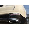 Front + Rear Chrome Fog Light Cover Surrounds For 2016- Mercedes GLC X253