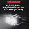 Easy To Install Bicycle Light USB Rechargeable Cycling Lamp New LED Bike Light  Night Riding