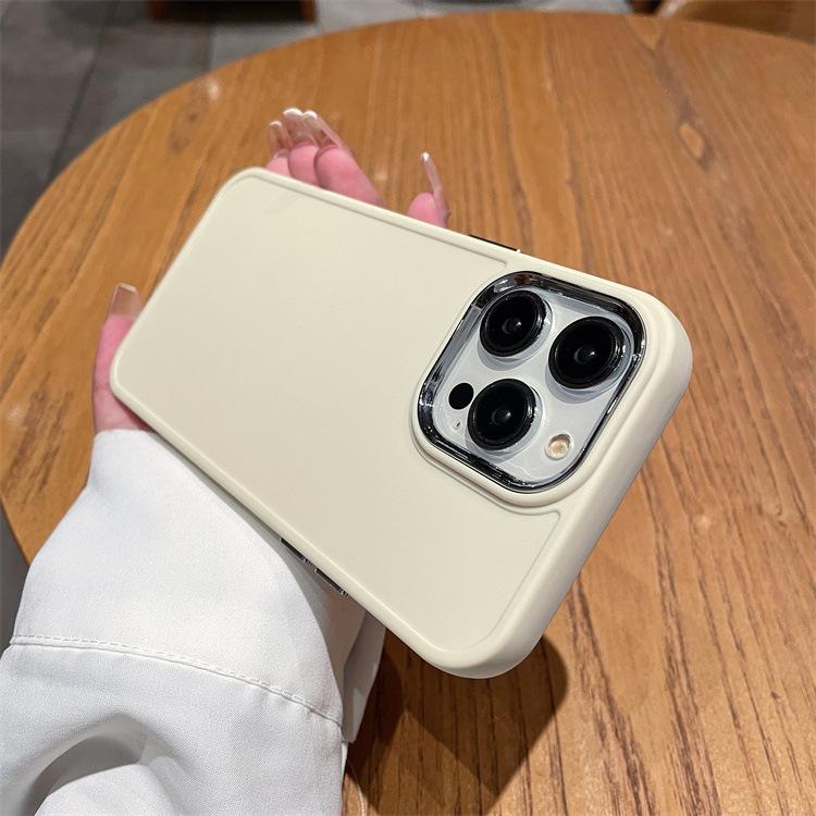Подходит для Apple 17 Pro Max Металлическая Рамка Кнопка Модный Чехол для Телефона, Чехол для IPhone 7P/XR, 16 и Других Моделей