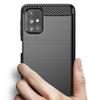 Shockproof Silicone Case For Samsung Galaxy M31S Luxury Matte Cover for Samsung M31s Soft Carbon Fiber Cases Coque Fundas