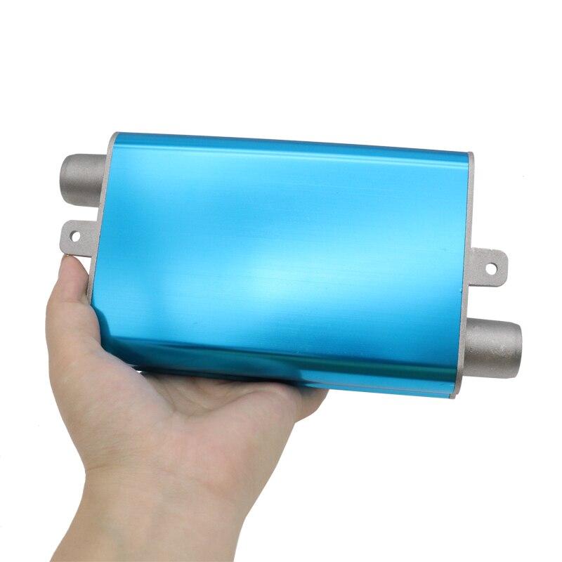 24 мм автомобильный воздушный дизельный стояночный обогреватель, глушитель, глушитель с зажимами, алюминий для Eberspacher Diesel, стояночный обогреватель
