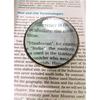 Vintage Desk Magnifier Glass Paperweight | Elegant Optical Dome Magnifying Glass for Reading, Office & Home Décor