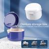 Effective Denture Cleaner Box Double Layer Multipurpose Deep Cleaning