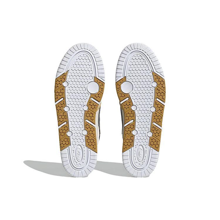 Adidas Оригинальные Adi2000 Нескользящие Прочные Легкие Низкие Скейтбордические Кроссовки Унисекс Скейтбордические Кроссовки Серый Желтый Черный IG3019