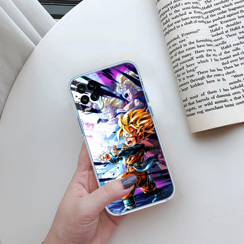 Dragon Ball Gohan Transparent Phone Case for Samsung Galaxy A04 A04S A14 A23 A34 A54 M23 M33 M52 M53