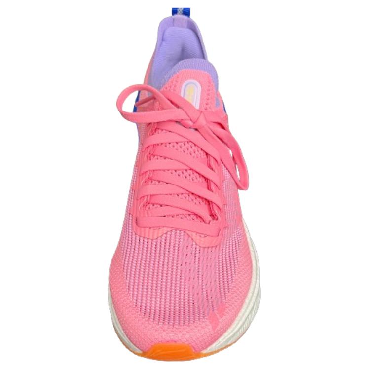 Кроссовки Li Ning Yue Ying 3.0 Pro, удобные, универсальные, нескользящие, износостойкие, с низким верхом, для повседневного бега, женские, розовые, белые ARHU002-10