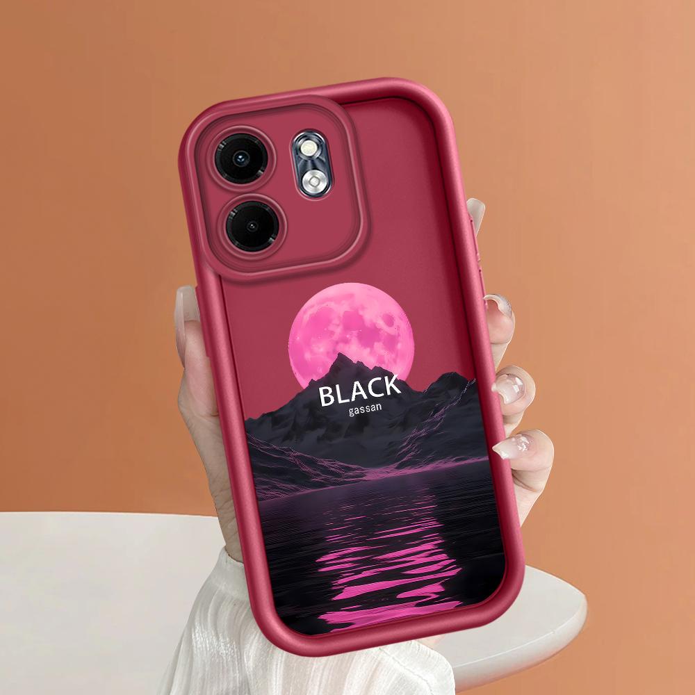 Soft Silicone Phone Casing Full Cover Camera Shockproof Protection Case for Huawei Honor Infinix Tecno iPhone Motorola Google