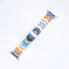 Resin Rainbow Transparent For Apple Watch Band 44mm 45mm 38 40mm 42 41mm 49mm 44 45 Strap Bracele iWatch Series 8 7 6 SE 5 4 3 2 Band