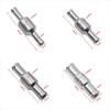 Aluminium Non Return Check Valve Chrome Professional Grade Inline Check Valve NBR Rubber High Reliability Fuel Valve