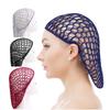 New Women's Handmade Crochet Hairnet Snood Cap Elastic Band Mesh Head Cover Hair Net Wrap Nylon Sleeping Caps Beauty Hair Net