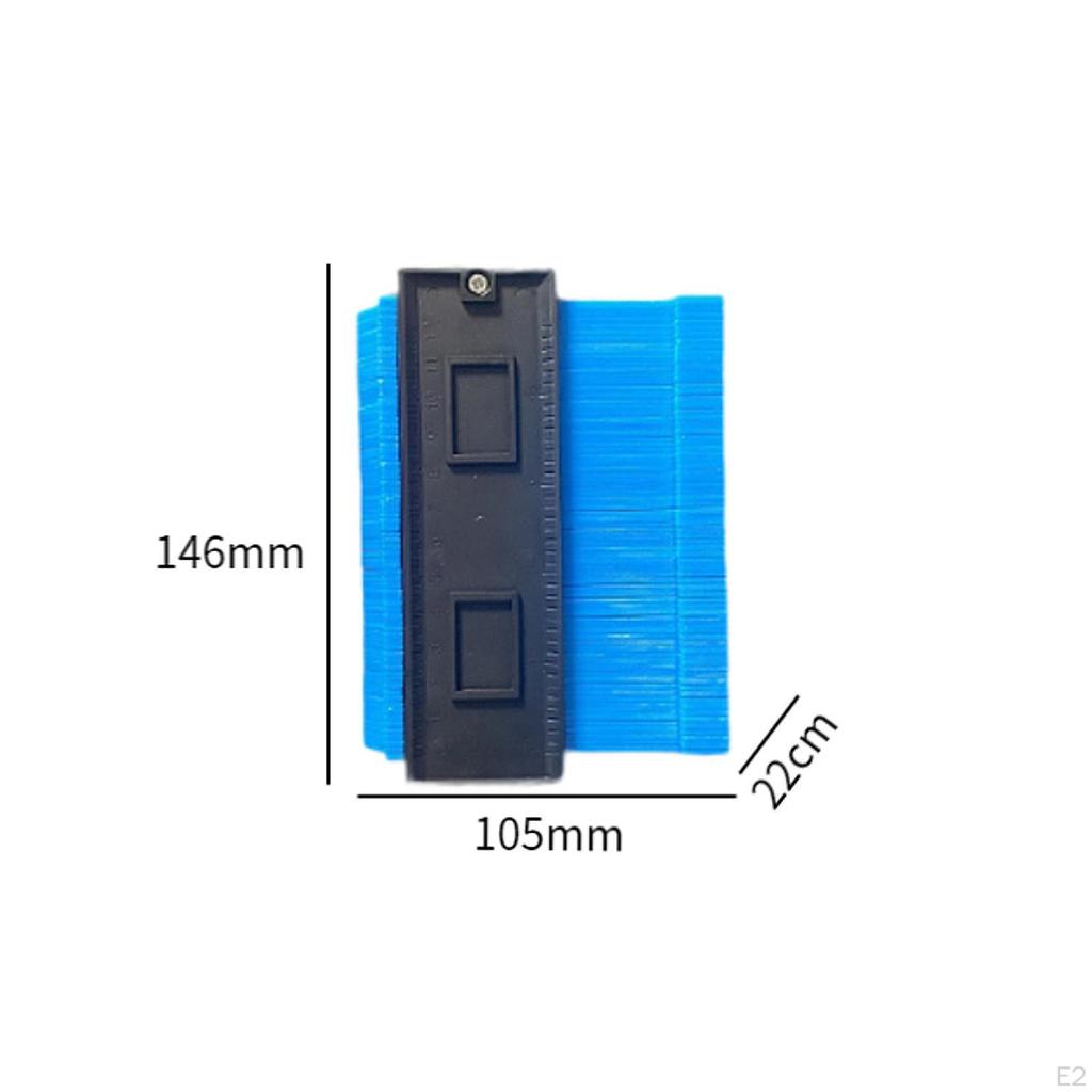 Contour Gauge Irregular Measuring Tool Profiling Flooring Measure with Lock
