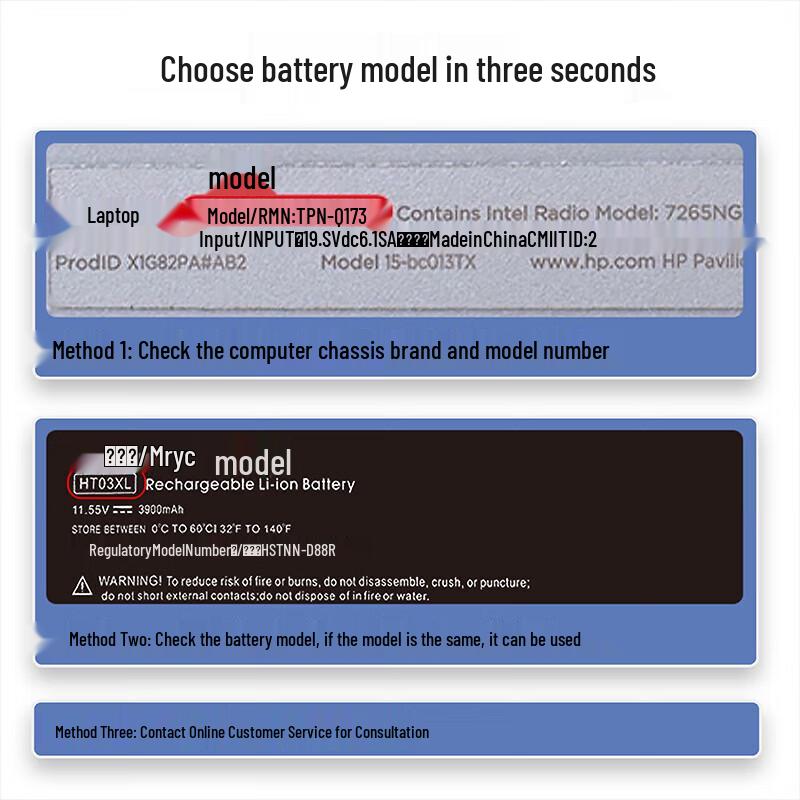 Mryc Replacement Laptop Battery for Dell