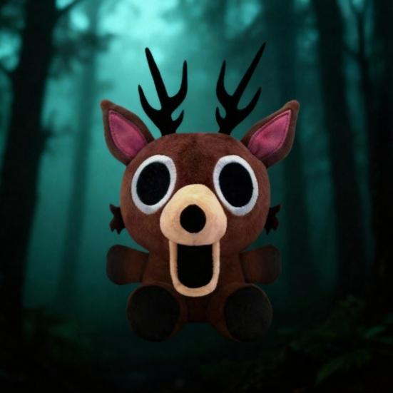 99 Nights In The Forest Plush Doll Soft Stuffed Deer Animal Toy Ultra-Soft PP Cotton Hugging Comfort Game Fans Gift Decor