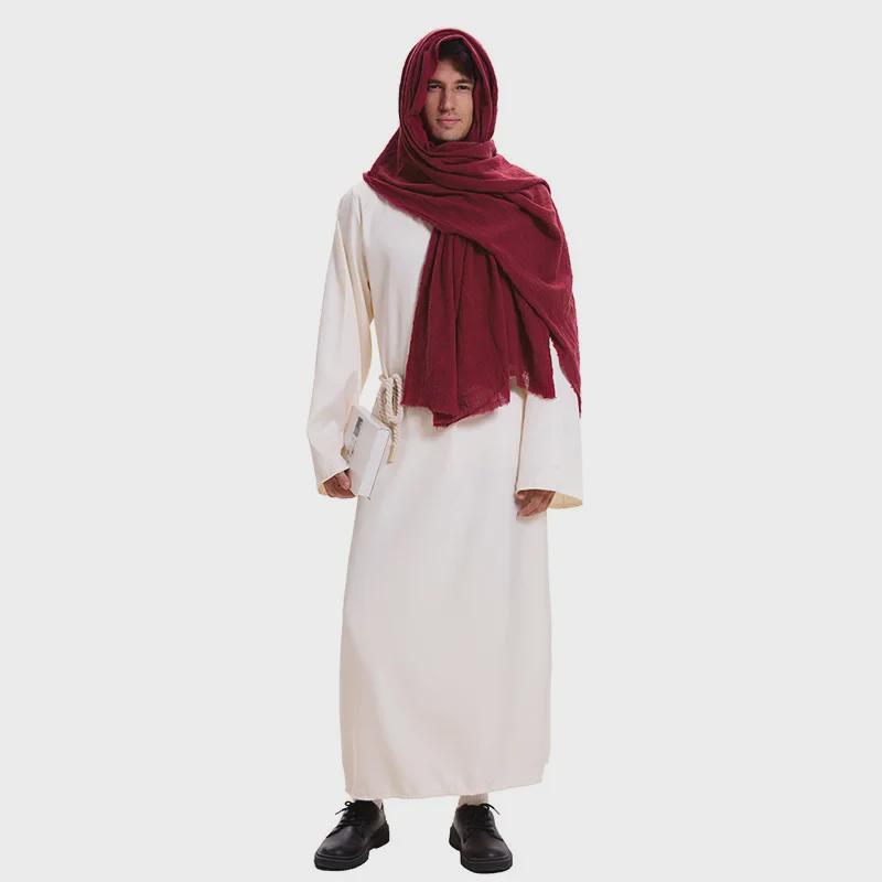 Arabianstyle Robe Retro Dubai Halloween Middle Eastern Missionary Shepherd Cosplaystage Costume