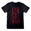 Batman T Shirt Jumbo Text Official Black New